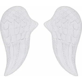 Vánoce Dekorace křídla, bílá, 23x30x1,7cm, ks|Ego Dekor