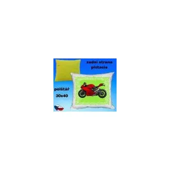 Dekorativní polštářek Foto polštářek s motorkou DUCATI VIII