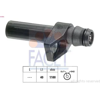 Motor automobilu Generátor impulsů, klikový hřídel FACET 9.0482