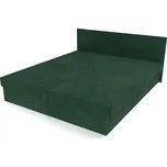 Dvoupostel tmavě zelená 200 × 160 cm