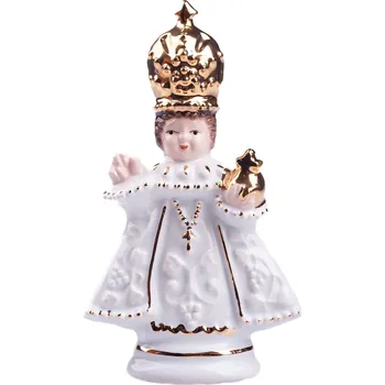 Náhrdelník Keramika Celina s.r.o. Pražské Jezulátko bílá