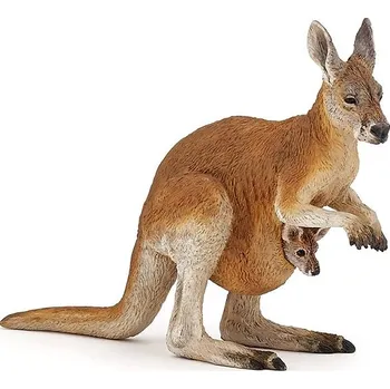 Figurka PAPO Klokan s mládětem