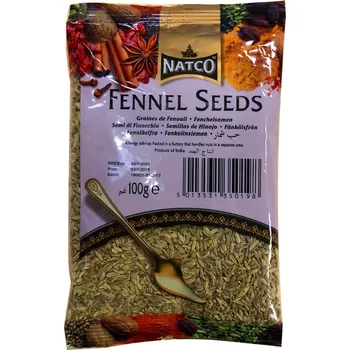 Koření Natco Foods Natco fenyklové semínko celý 50G