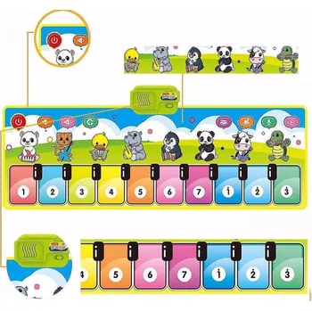 Hračka pro kojence Interaktivní podložka pro nejmenší Piánko Farma