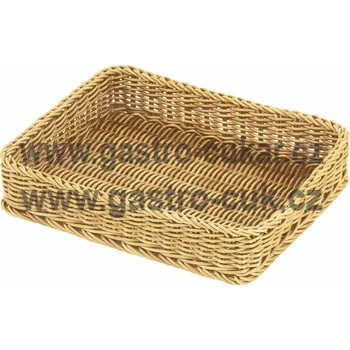 chlebník Saleen Koš pletený GN 1/2 - světle béžový