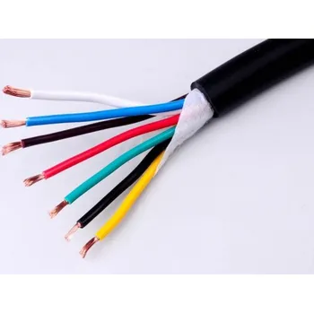 Auto elektroinstalace kabel 6x1+1x1,5mm sedmibarevný gumová izolace/1m balení