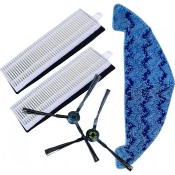 Sada příslušenství pro robotický vysavač Filtry, kartáče pro ZACO A9s a mop sada 5ks