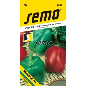 Semeno Paprika roční Rubika F1 (červená) 12/2023