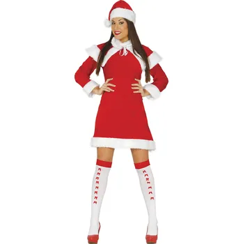 Karnevalový kostým Guirca Kostým Pani Clausovej Velikost - dospělý: L