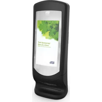 Papírový ubrousek 272211 Tork Xpressnap vysokokapacitní zásobník na ubrousky Interfold, 21,6 x 33 cm, žirafa, černá, N4