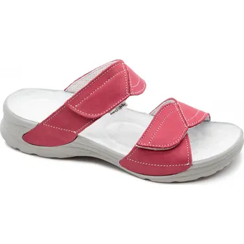 Dámská zdravotní obuv MEDISTYLE JORGA 8J-T15/O pantofel červený, červená - 39