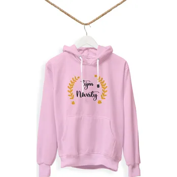 Dámská mikina Personal Dámská mikina - Tým Nevěsty Elegant Barva: Bílá, Velikost - dospělý: L