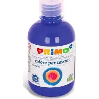 Speciální výtvarná barva Barva na Textil PRIMO 300 ml - Modrá