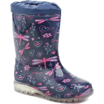 Dívčí holínky Wojtylko 3G5056G fialové dětské gumáky EUR 28