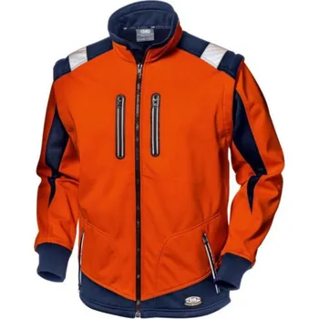 STARFLEX bunda softshell - oranžová - L