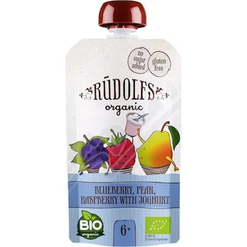 Dětská výživa Rudolfs kapsička Borův.hruš.malin.jog.BIO 110g 6M