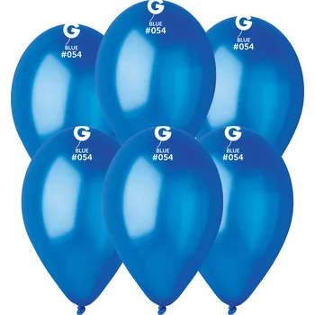 Balónek Svet balonku Balónek metalický modrý 26 cm 100 ks