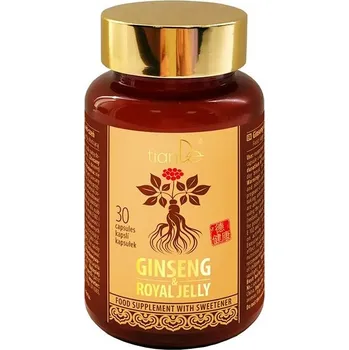 Přírodní produkt tianDe Ženšen a mateří kašička 30 cps.