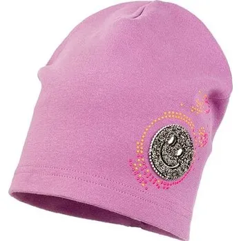 Kojenecká čepice bavlněná čepice se smajlíkem Jamiks Brooke velikost 48