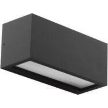 Venkovní osvětlení AZzardo AZ4351 venkovní nástěnné svítidlo VENTA tmavá šedá