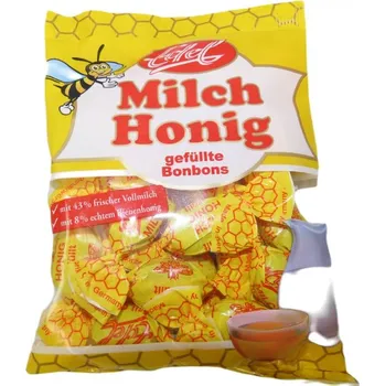 Bonbon Mléčné bonbóny s medem