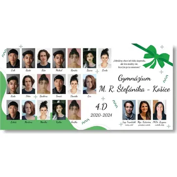 Party dekorace Personal Banner na stužkovou s fotkami - Simply Rozměr banner: 130 x 260 cm