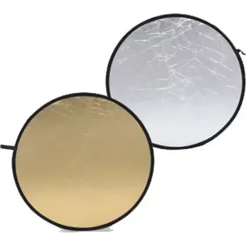 Odrazná deska Odrazná deska 2v1, 30 cm (Odrazná deska zlatá/stříbrná)