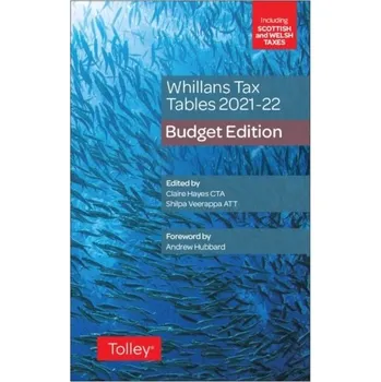 WHILLANS TAX TABLES 202122 BUDGET EDITIO - Unknown