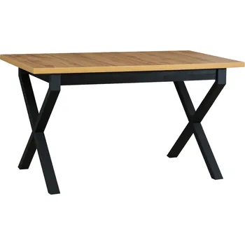 Drewmix Jídelní stůl Paco 1 Zvolte barvu horní desky: Grandson, Zvolte barvu nožek: Černá