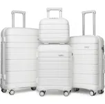KONO set 4 kufrů Classic Collection - bílá -10L/39L/70L/103L K2091L