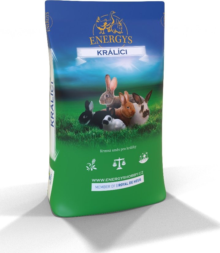Energys KRÁLÍK klasik 25 kg při odběru množství: 20 až 39 pytlů