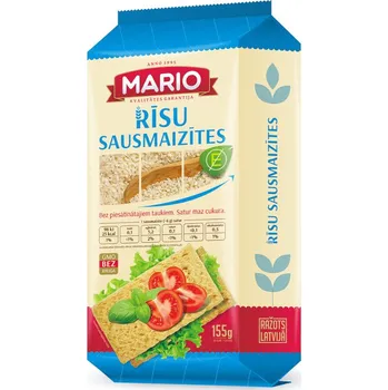 Chlebcy Rýžové 155g Mario