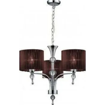Závěsné svítidlo AZzardo Impress 3 brown AZ2900 E27 3x50W IP20 50cm hnědé