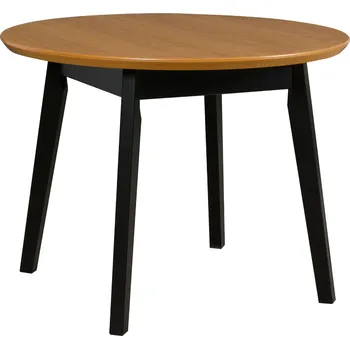 Drewmix Jídelní stůl Otto 2 Zvolte barvu nožek: Sonoma, Barva horní desky stolu (dýha): Buk přirodní