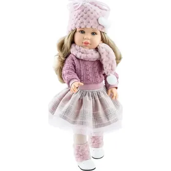 Panenka Realistická panenka Audrey zimním oblečení od f. Paola Reina ze Španělska (Panenka Soy Tú 42 cm )