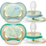 Šidítko Avent Ultra air Night 2ks 0-6 m kluk - velikost 0-6 m