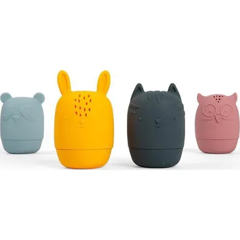 vodní stůl Bigjigs Toys Silikonová mačkací zvířátka do koupele