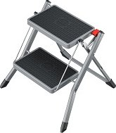Hailo HAILO MK62 StandardLine stříbrné - Kompaktní ocelové skládací schůdky