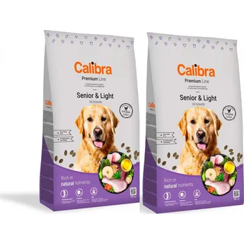 CALIBRA Premium Senior & Light 2 x 12 kg