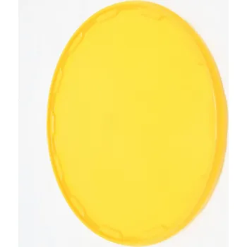 Víko k plast nádobě žluté DET 325P