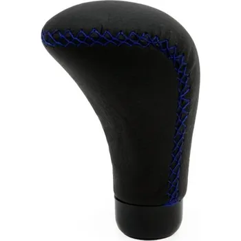 Hlavice řadicí páky Hlavice řadící páky černá s modrým prošitím