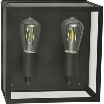 Nástěnné svítidlo AZzardo AZ4488 venkovní nástěnné svítidlo NIKLAS 2 WALL černá