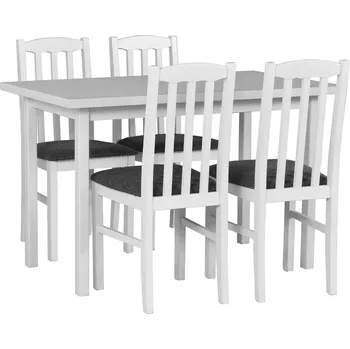 Jídelní set Drewmix Jídelní set 4+1 Mario Zvolte barvu látky: 5B. HYGGE 11