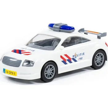 autíčko Auto policie na setrvačník modré