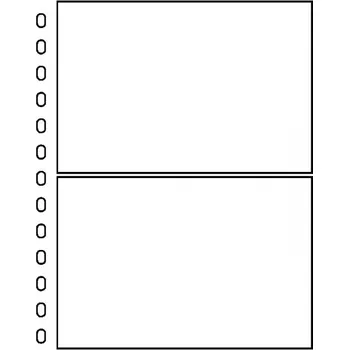 Obal pro sběratelský předmět Lindner CLASSIC albové listy na pohledy