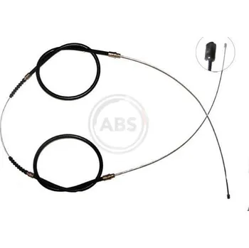 Lanko parkovací brzdy Tažné lanko, parkovací brzda A.B.S. K12106