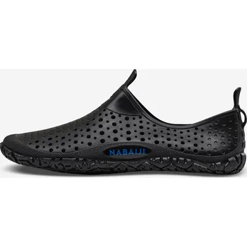 DECATHLON Boty do vody na aqua fitness a aqua biking Aquadots černé 35/36 ČERNÁ