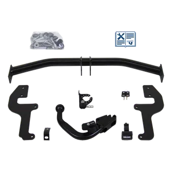 Tažné zařízení Brink tažné zařízení Odnímatelné včetně ECS elektropřípojky 7pólové typová - RENAULT CLIO IV