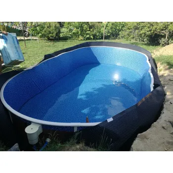 Bazén Crystalpool Výměna fólie u nadzemních bazénů(rozměr 7,3x3,7m)