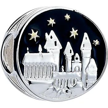 Přívěsek Harry Potter Stříbrný přívěsek / korálek Bradavický hrad